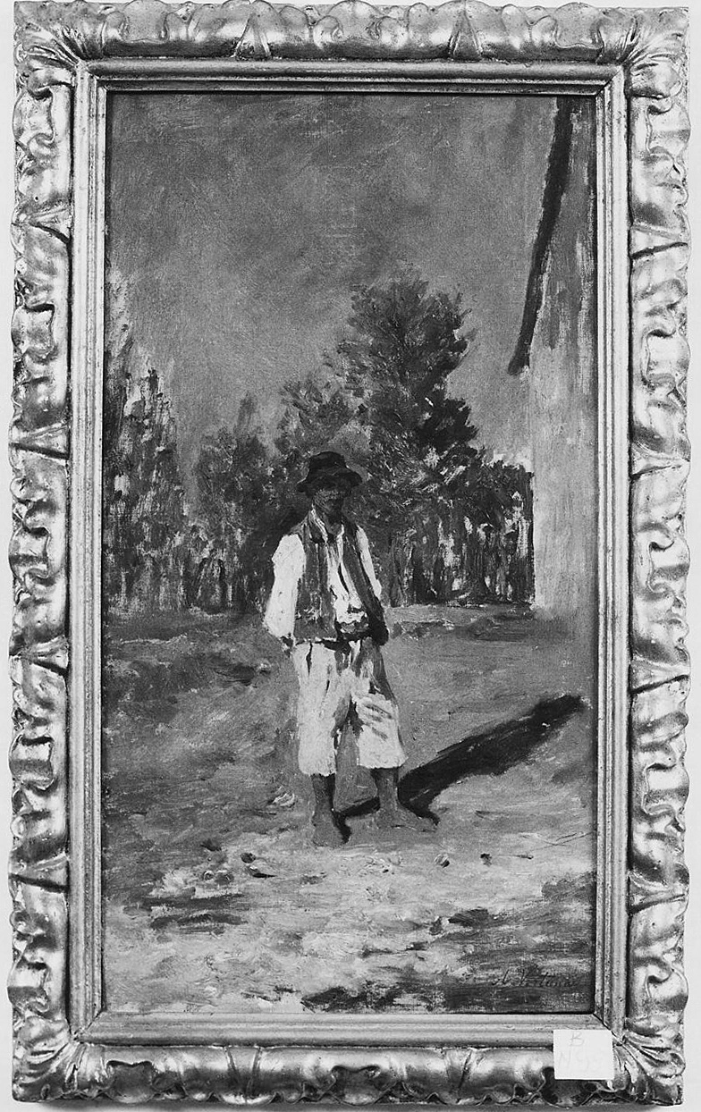 Paesaggio con contadino - Museo Civico, Pescia (PT)